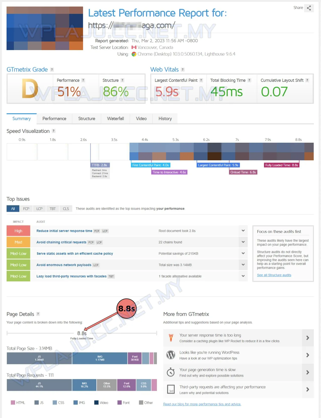 3-1-keputusan-gtmetrix-sebelum 3-1-keputusan-gtmetrix-sebelum