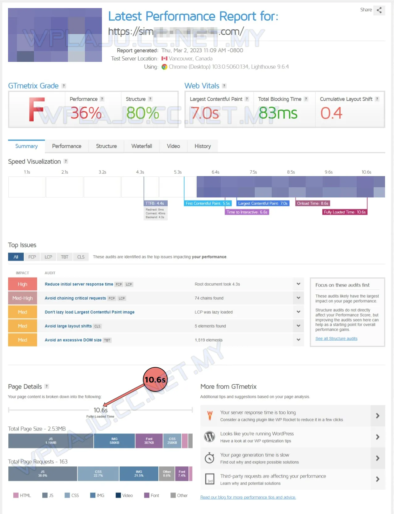 4-1-keputusan-gtmetrix-sebelum 4-1-keputusan-gtmetrix-sebelum